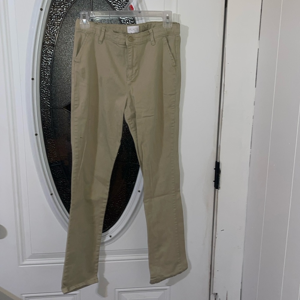 Kids tan pants size 16